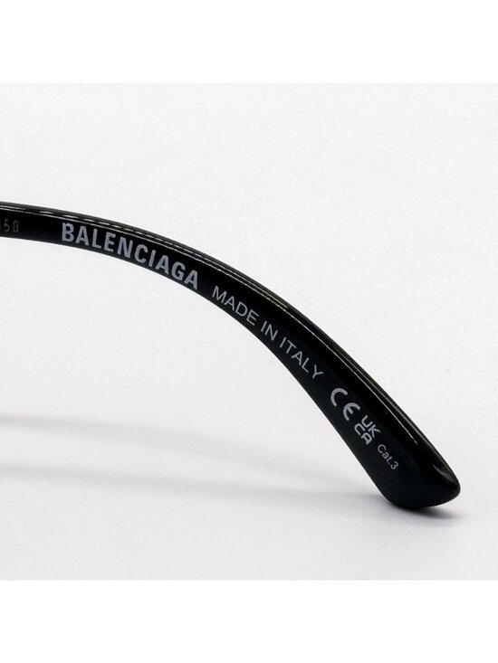 NEW BALENCIAGA BB0285S 001 SUNGLASSES BLACK UNISEX EYEWEAR BALENCIAGA main image 7